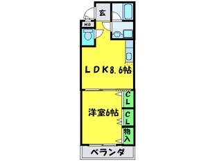 ピアチェ－レの物件間取画像